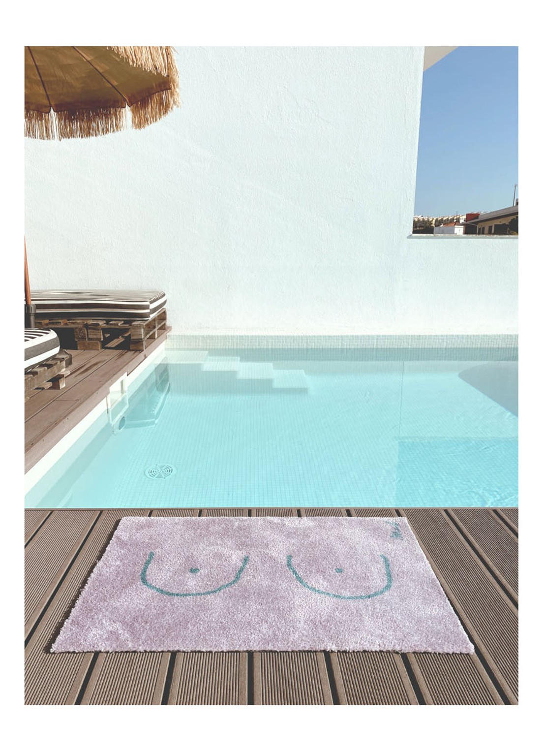 Mad About Mats Pola universele mat 50 x 75 cm - detail 5 roze