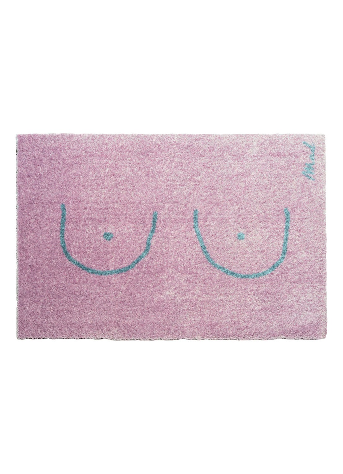 Mad About Mats Pola universele mat 50 x 75 cm - voorkant roze