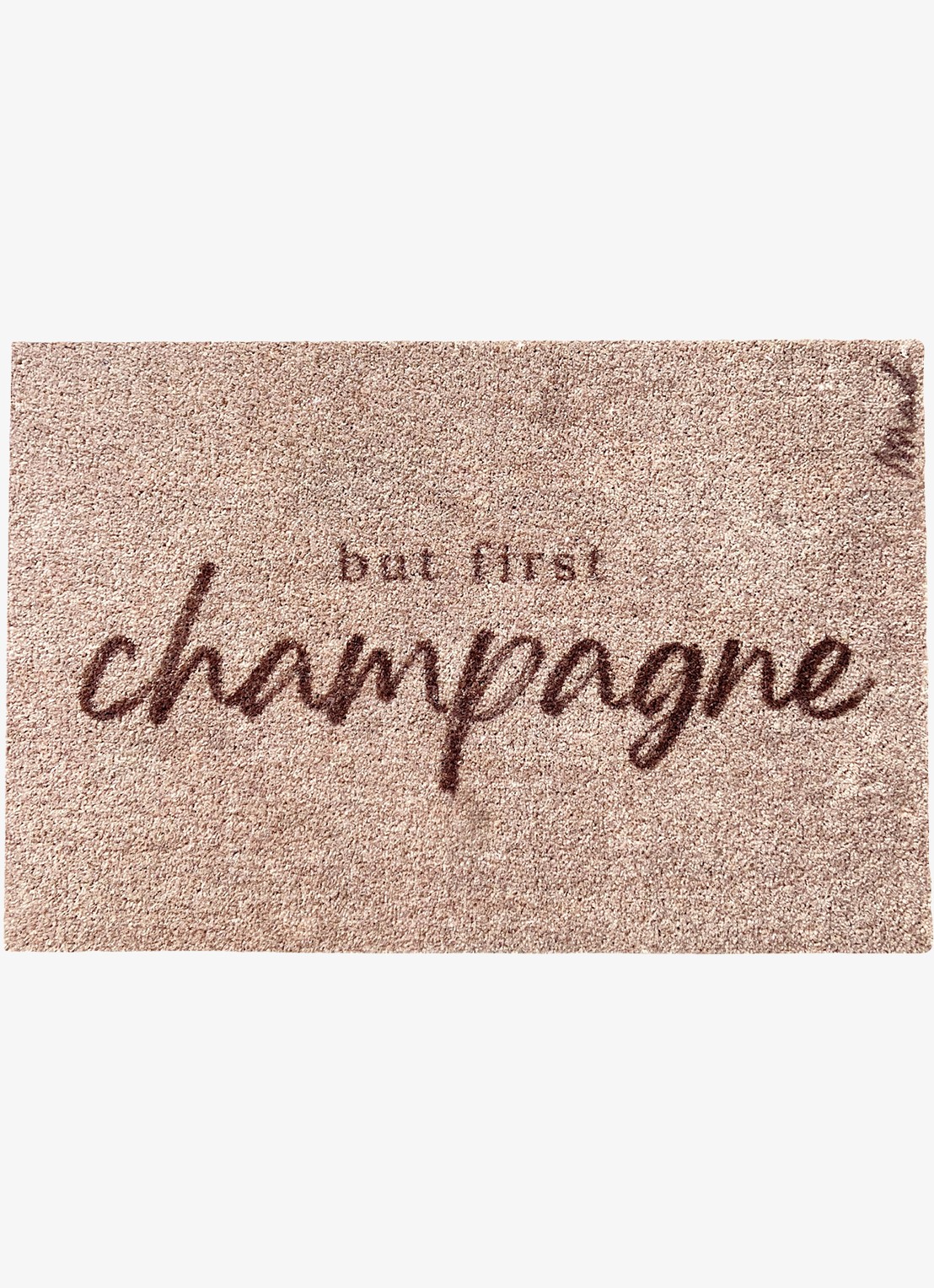 Mad About Mats Yaya universele mat 50 x 75 cm - voorkant beige