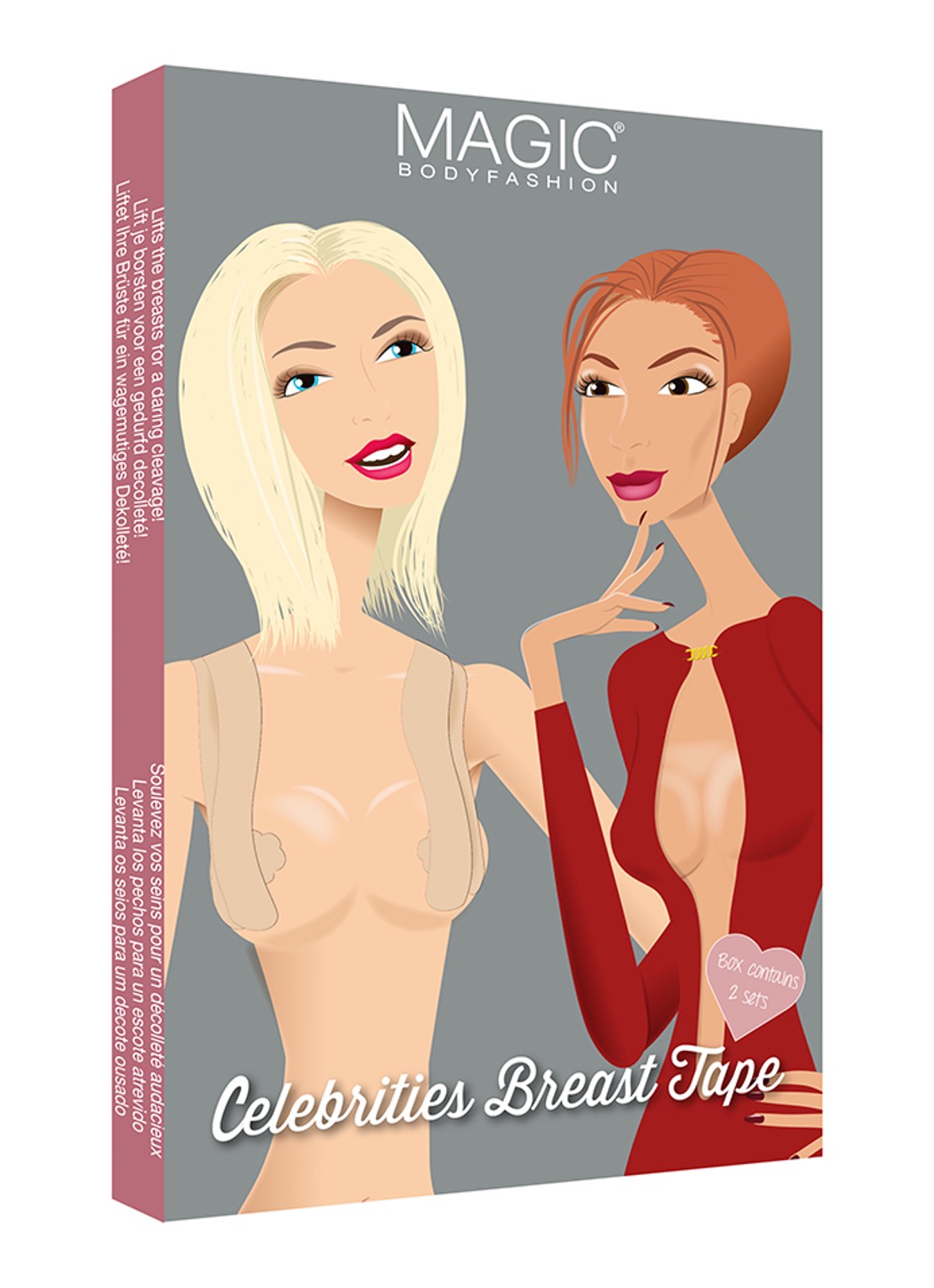 MAGIC Bodyfashion Celebrities Breast Tape - detail 2 beige