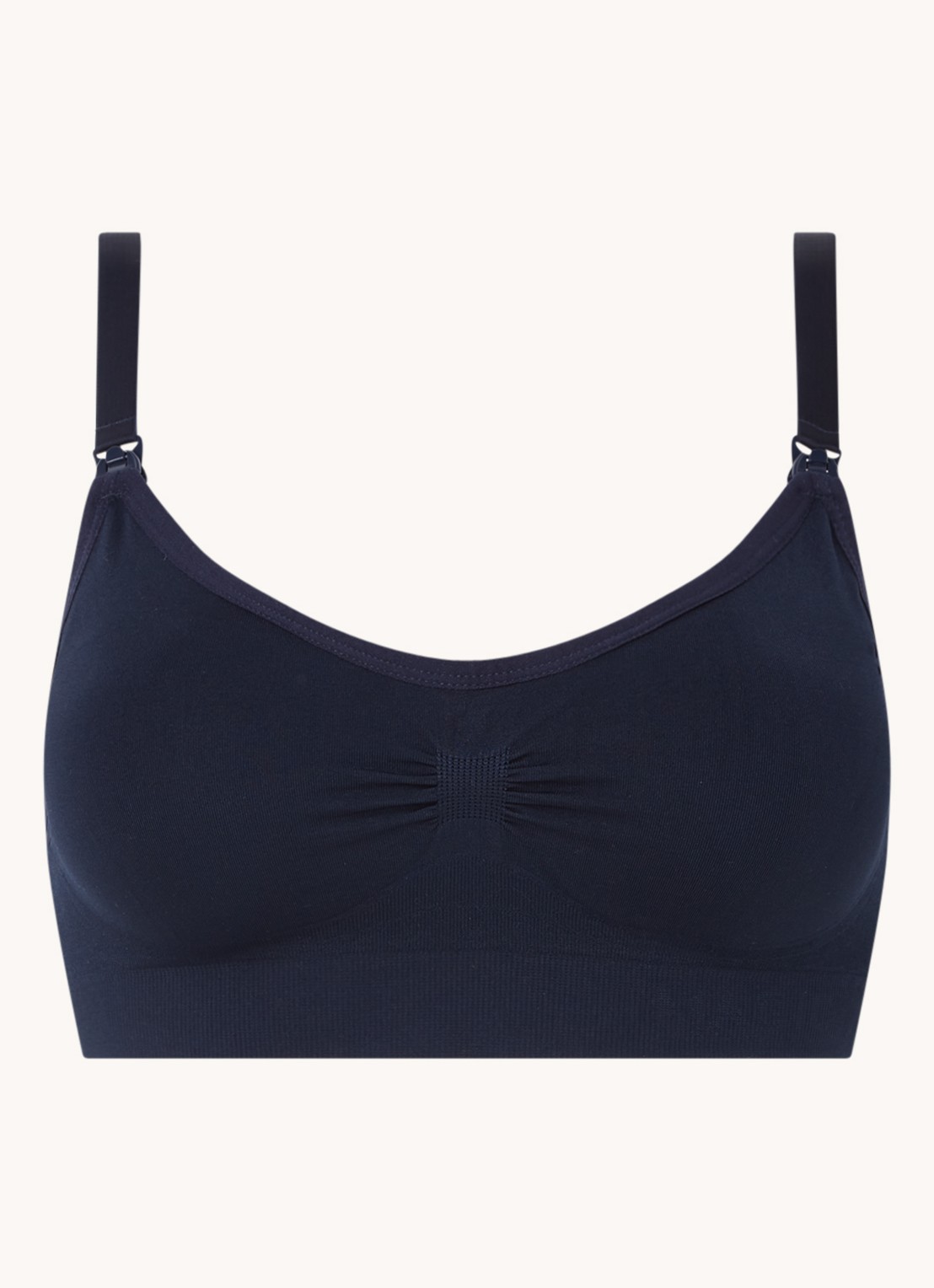 MAGIC Bodyfashion Mama Comfort voedings bh met uitneembare padding - voorkant donkerblauw