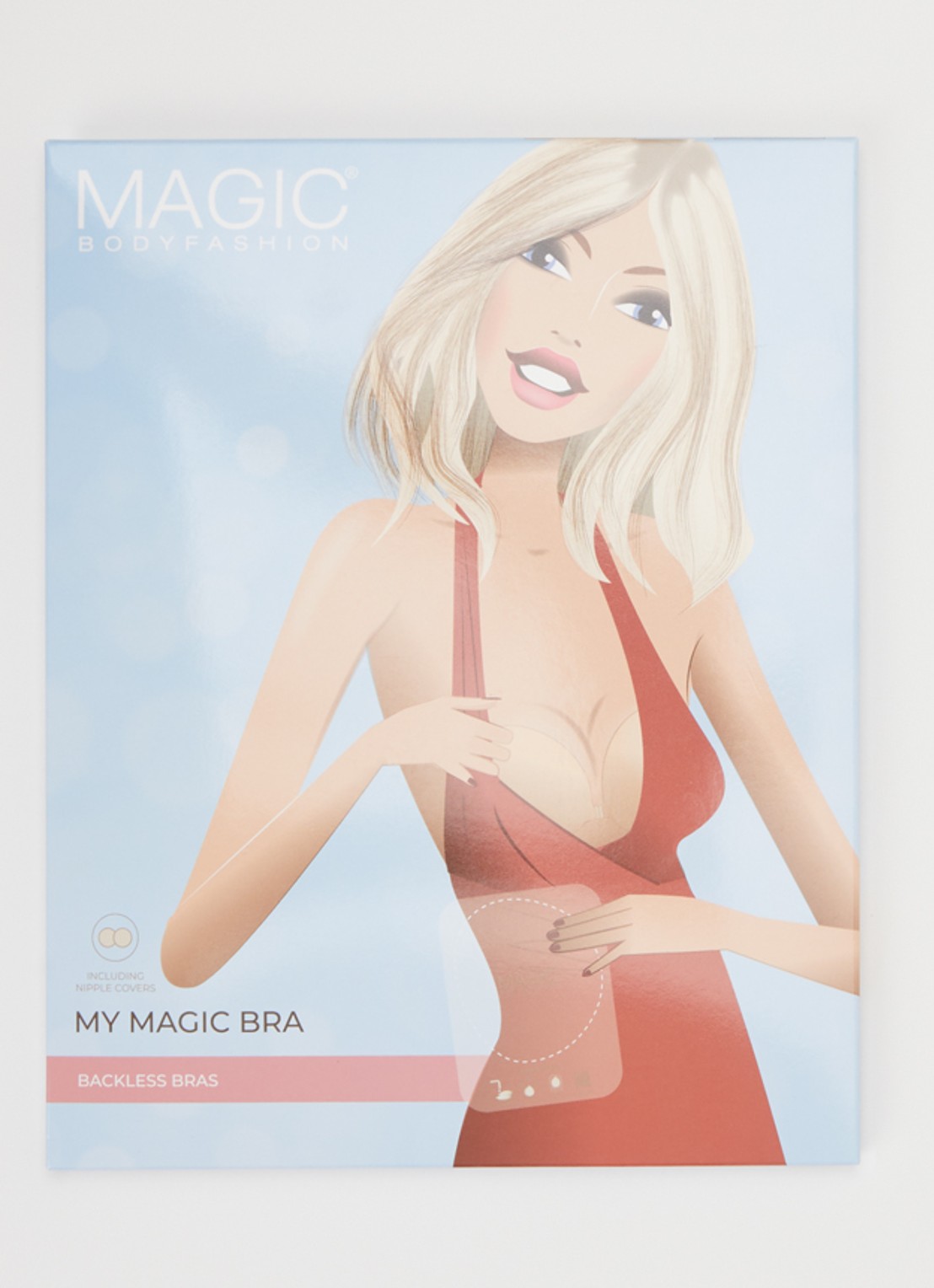 MAGIC Bodyfashion My Magic Bra plakbh - voorkant beige