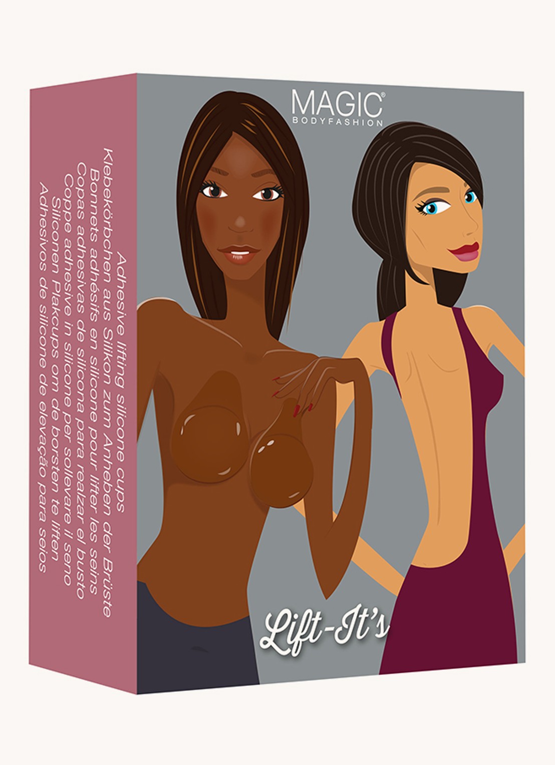 MAGIC Bodyfashion Siliconen cups Lift It's - detail beige