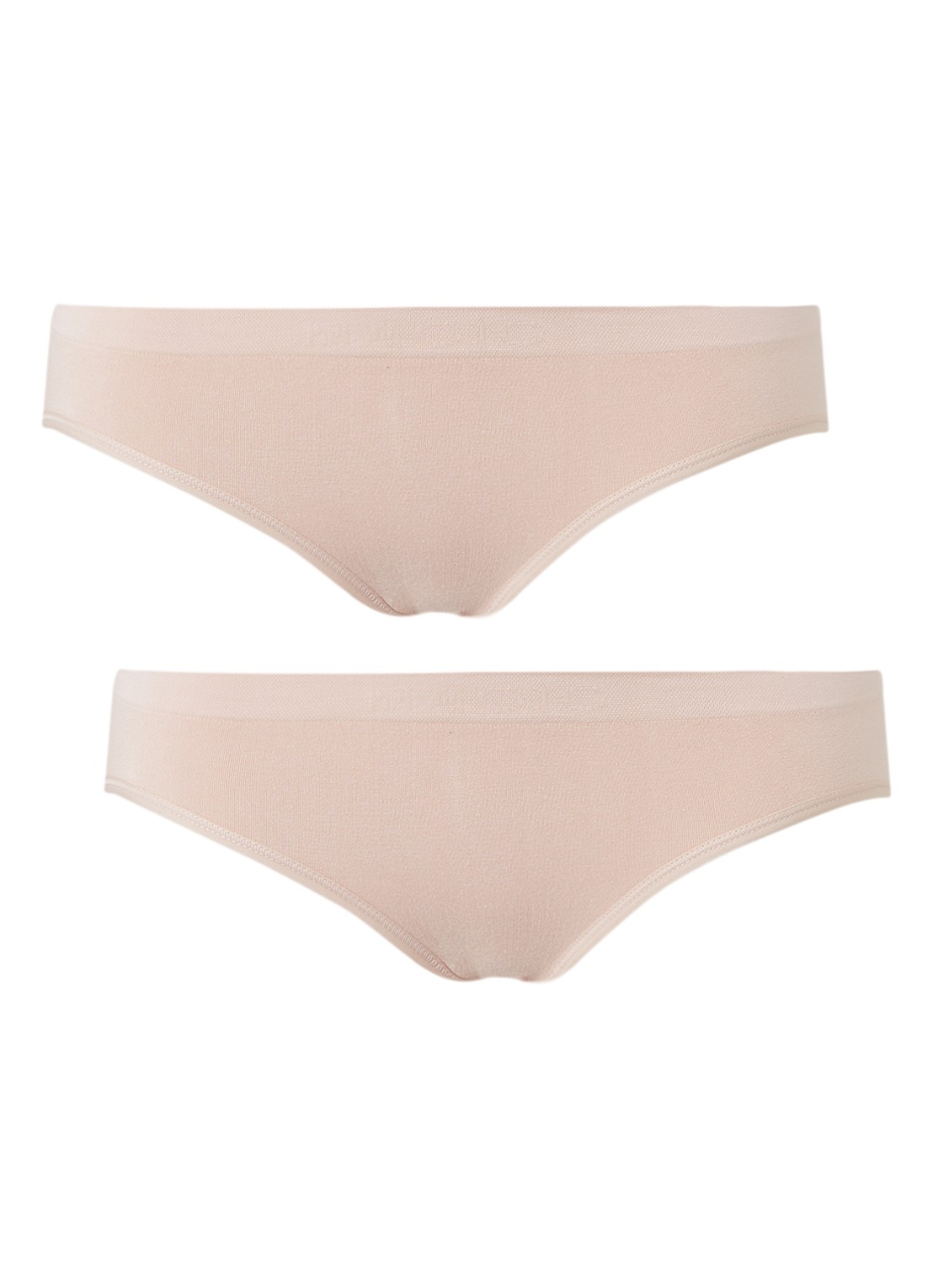 MAGIC Bodyfashion Slip van bamboe in 2-pack - voorkant oudroze