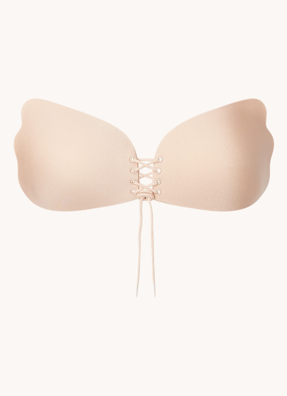 MAGIC Bodyfashion Va-va-voom plak bh push-up - voorkant 3 bruin