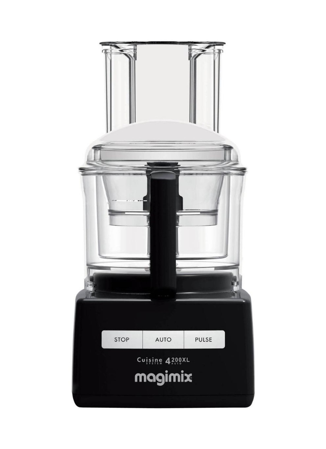 Magimix 4200 XL keukenmachine 3,0 liter  - voorkant zwart