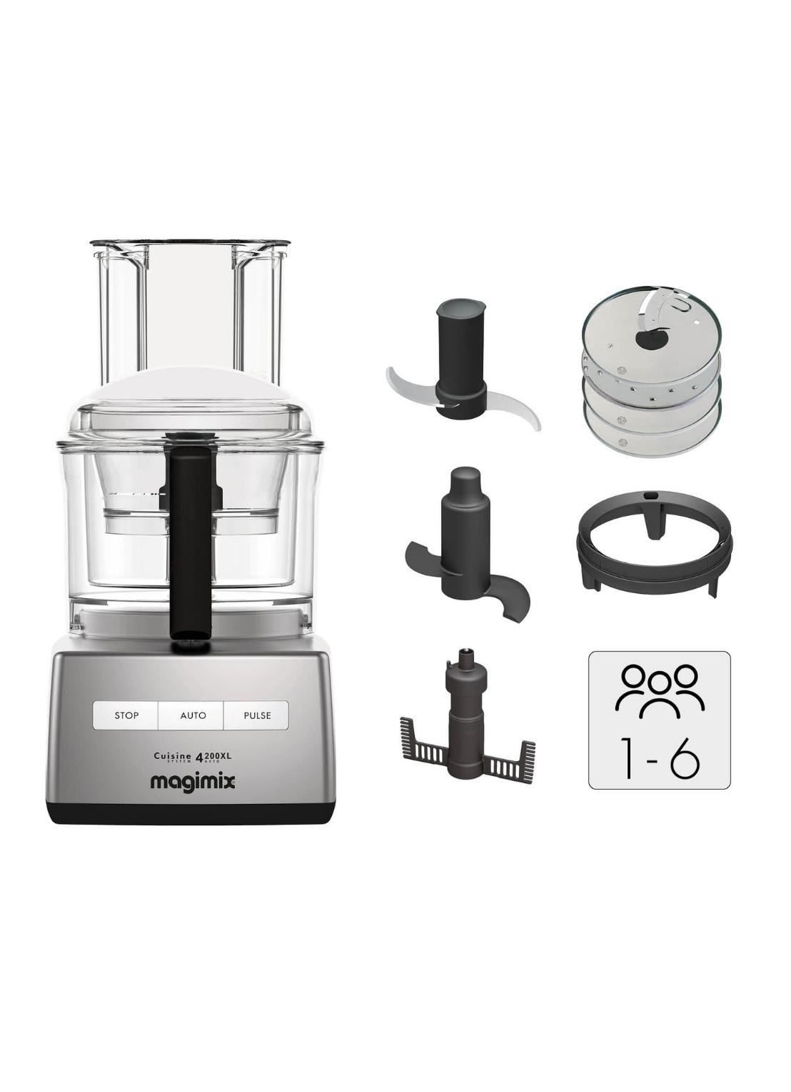 Magimix 4200 XL Premium keukenmachine 3 liter - detail 4 chroom