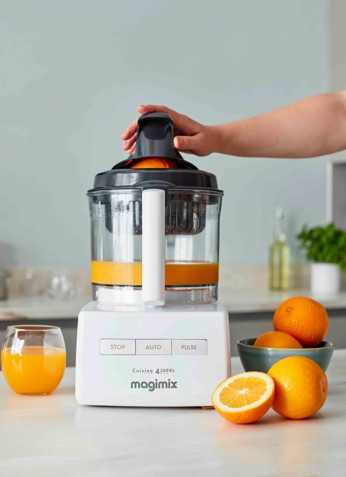 Magimix 4200XL citruspers opzetstuk 17360 - voorkant 2 antraciet