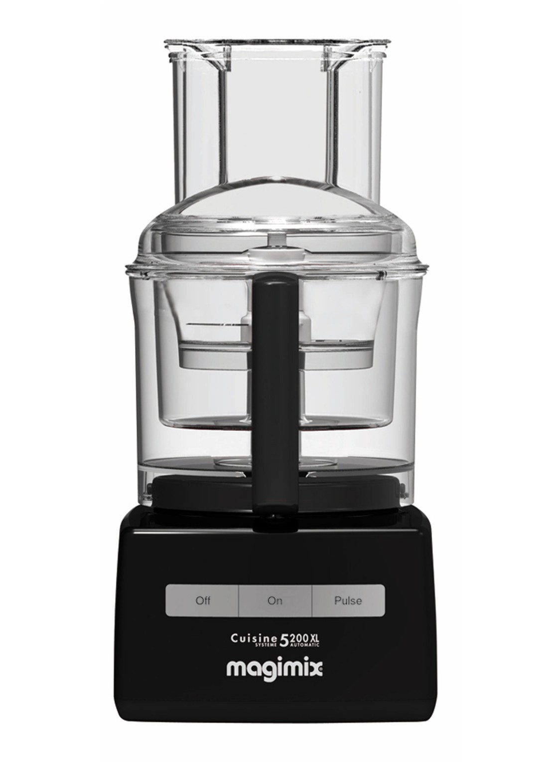 Magimix 5200 XL Premium keukenmachine 3,6 liter - voorkant zwart