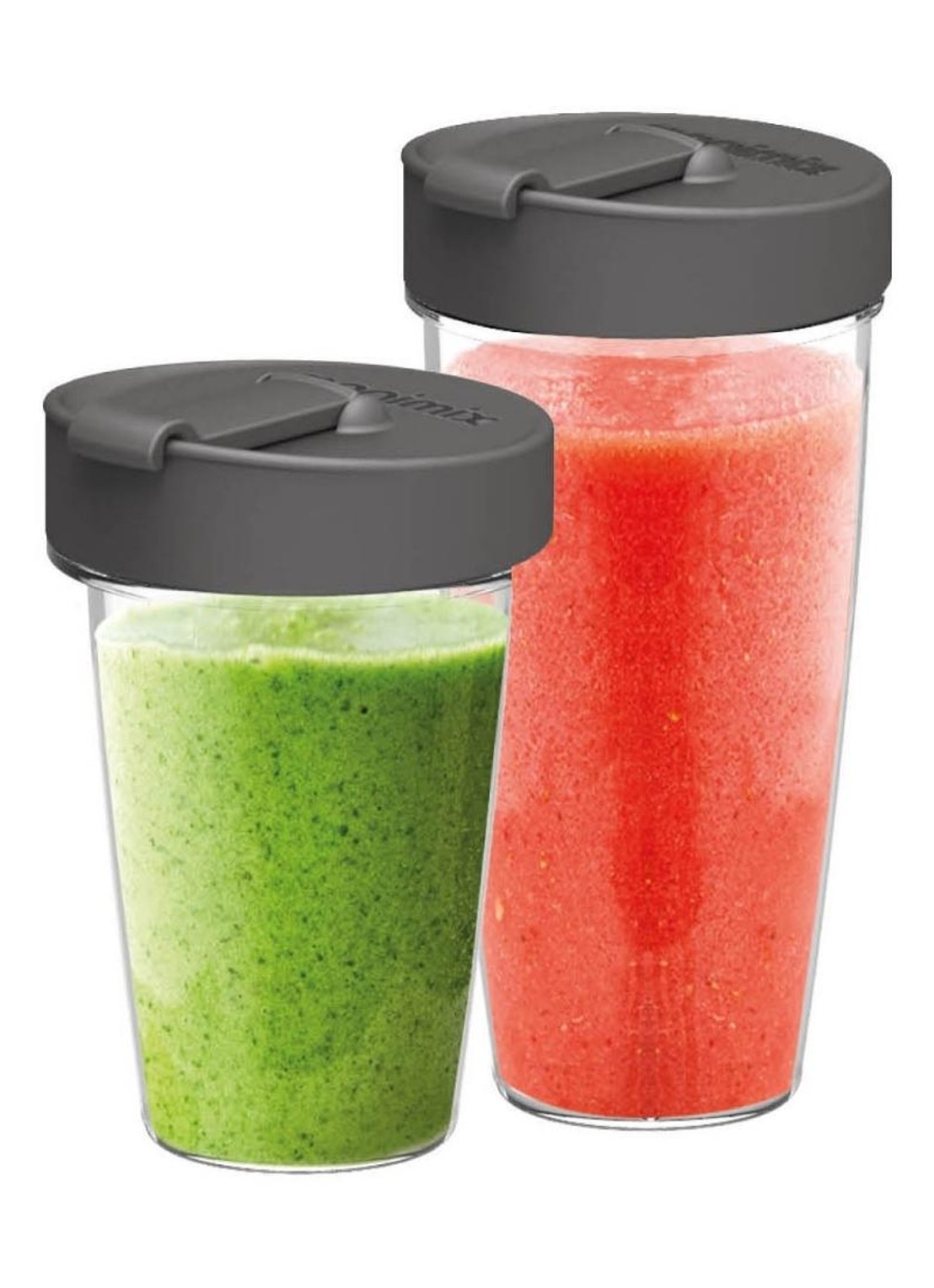 Magimix Blend cup set van 2 - voorkant 2 transparant
