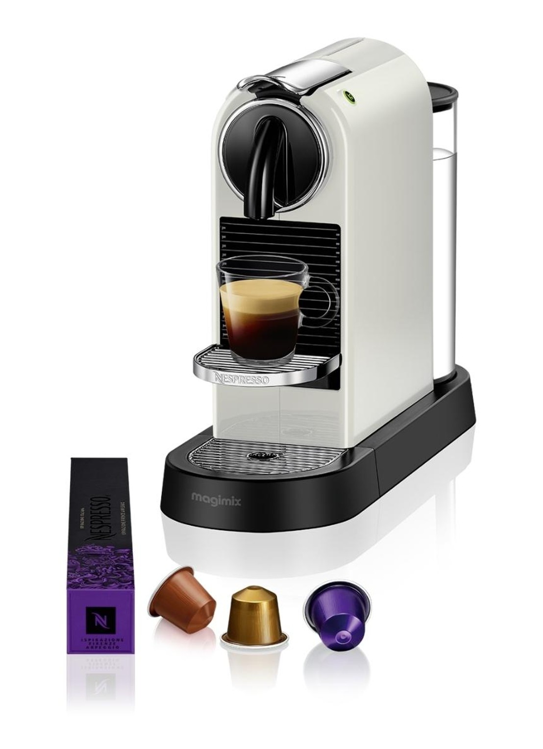 Magimix CitiZ Nespresso machine M195 - voorkant 7 wit