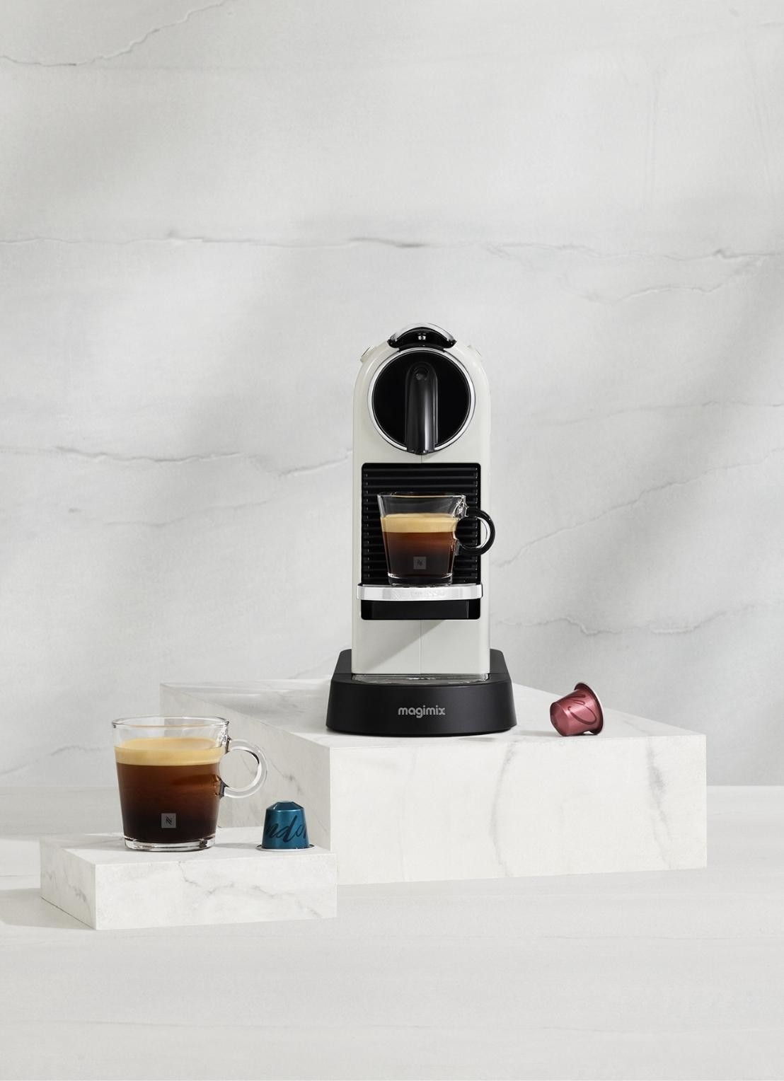 Magimix CitiZ Nespresso machine M195 - voorkant 8 wit