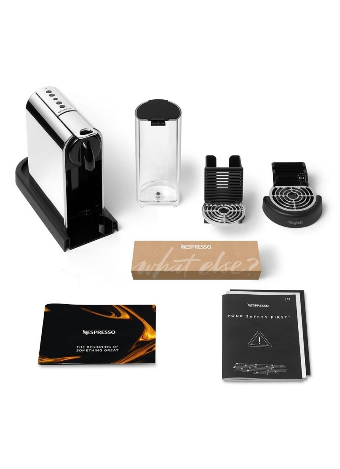 Magimix CitiZ Platinum Nespresso machine 11714 - detail 3 zilver