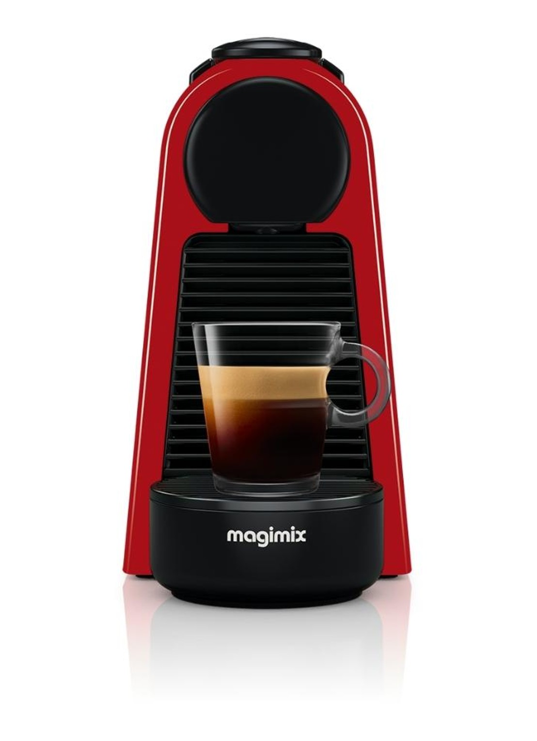 Magimix Essenza Mini Nespresso machine 11366 - achterkant steenrood