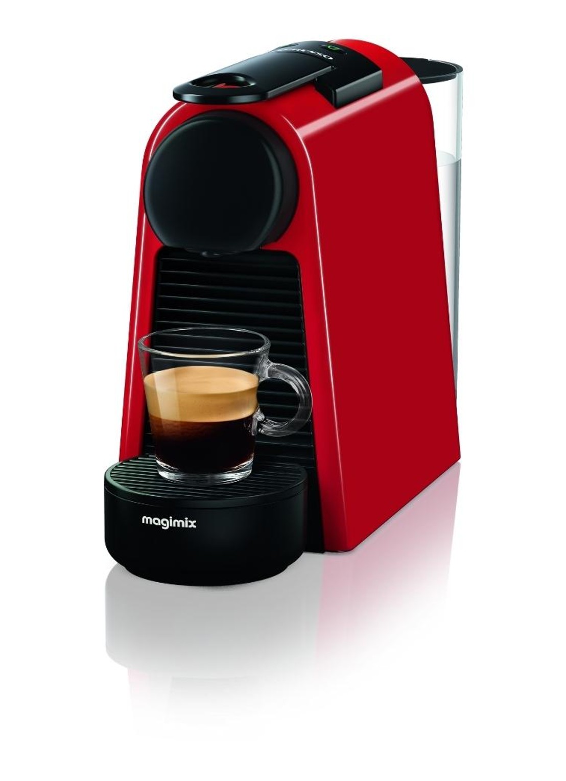 Magimix Essenza Mini Nespresso machine 11366 - voorkant 7 steenrood