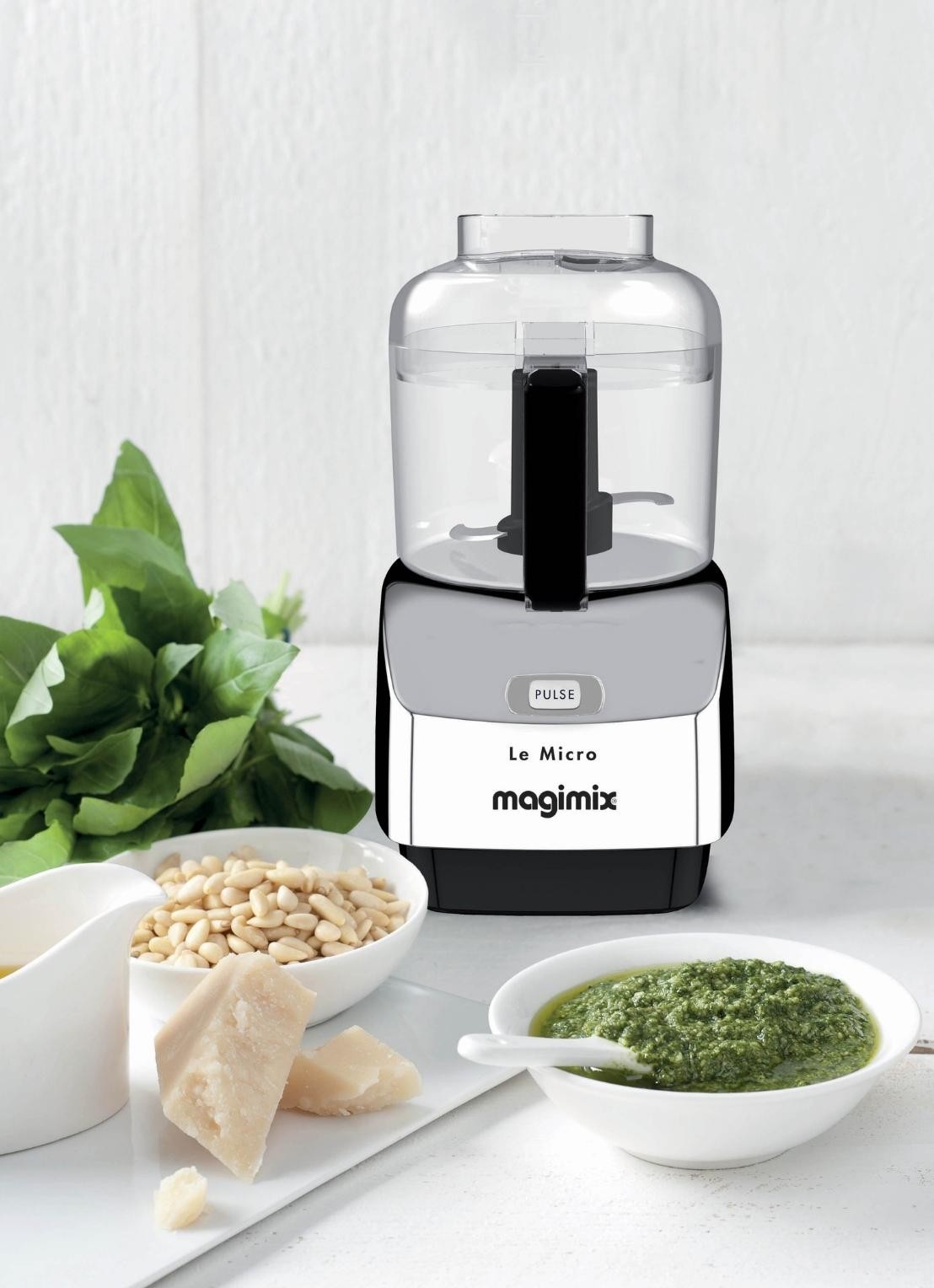 Magimix Le Micro hakmolen 0,8 liter - voorkant 6 chroom