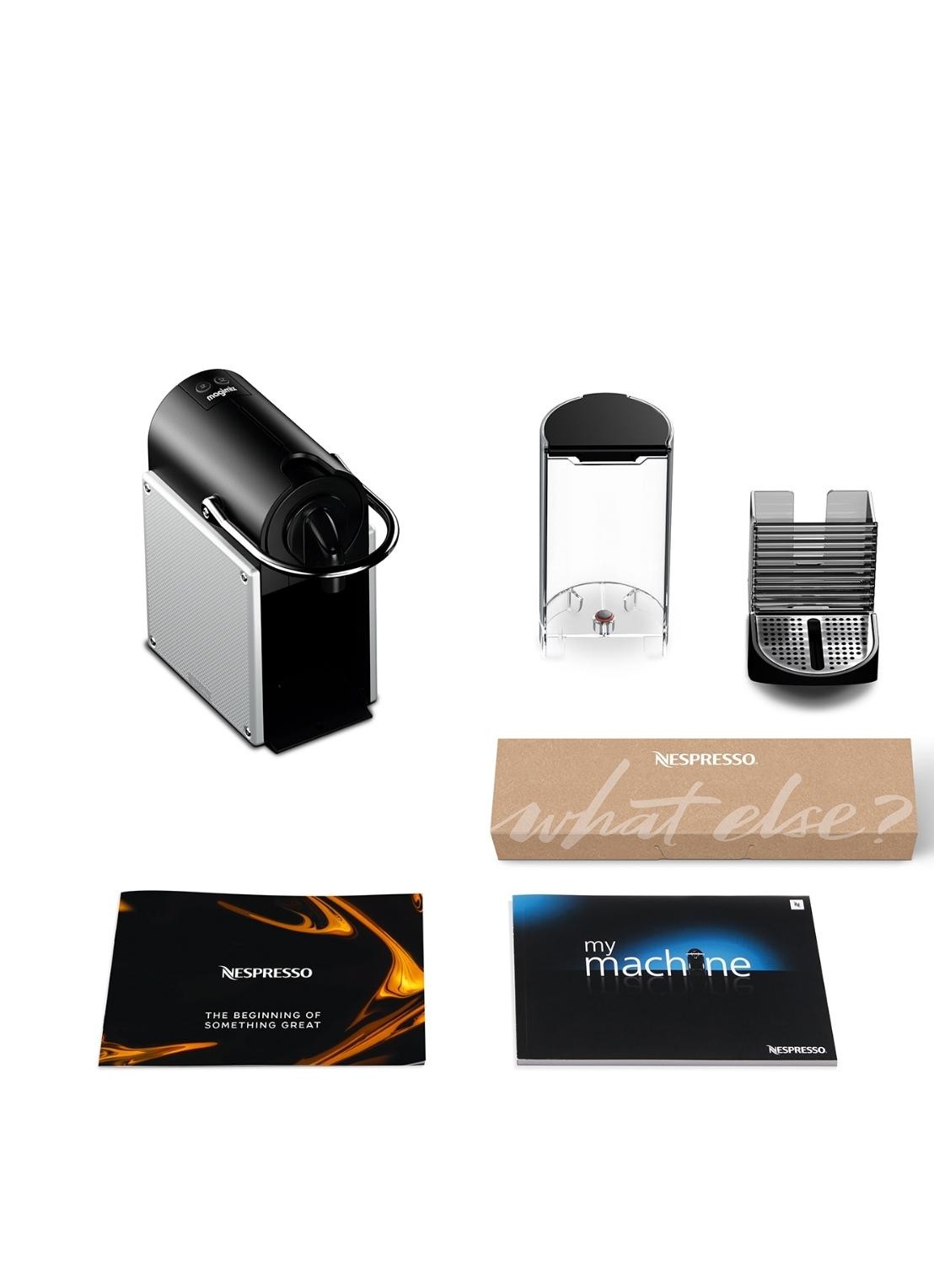 Magimix Pixie Nespresso machine M112 - detail 2 zilver