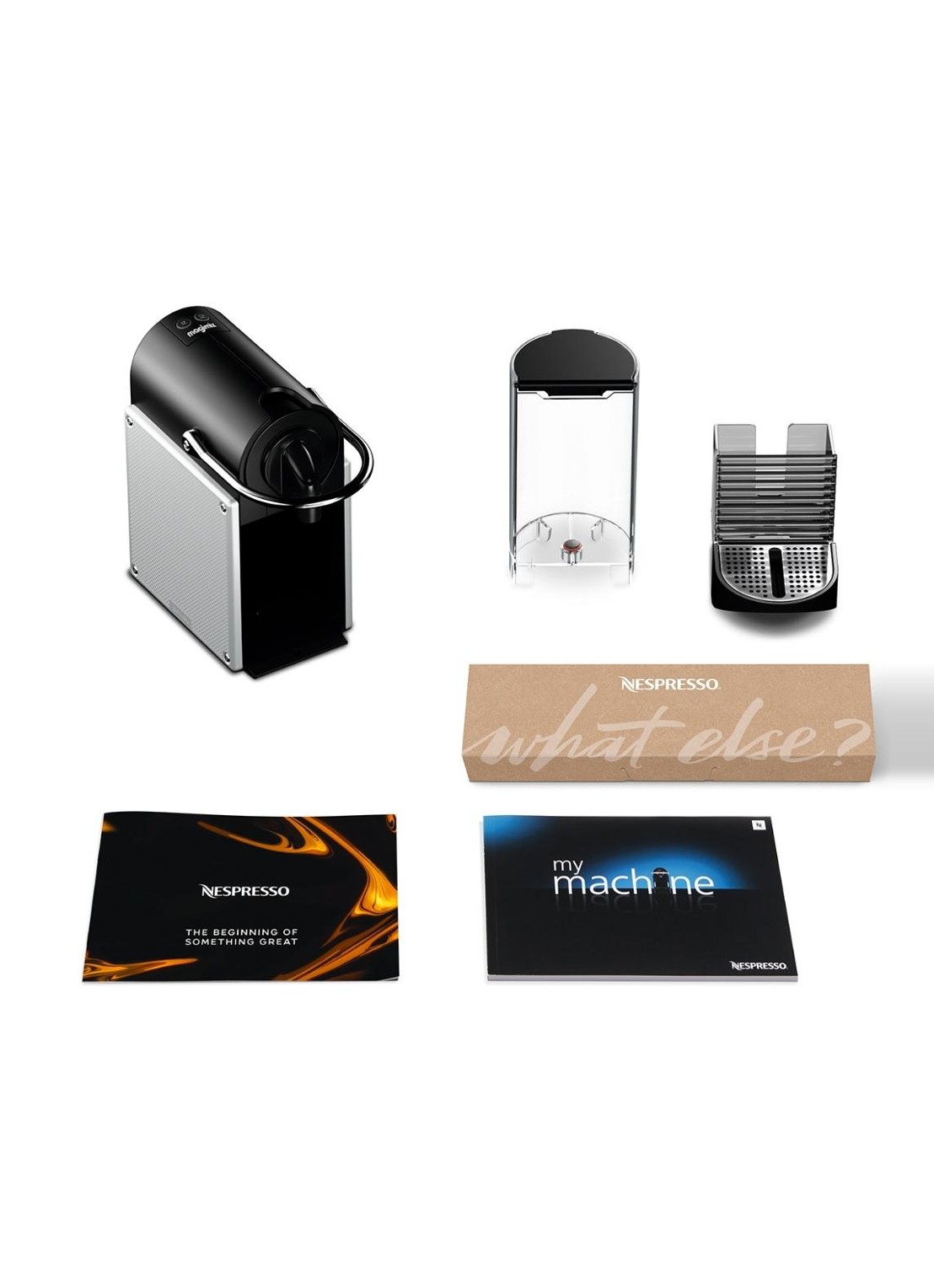 Magimix Pixie Nespresso machine M112 - detail 3 zilver