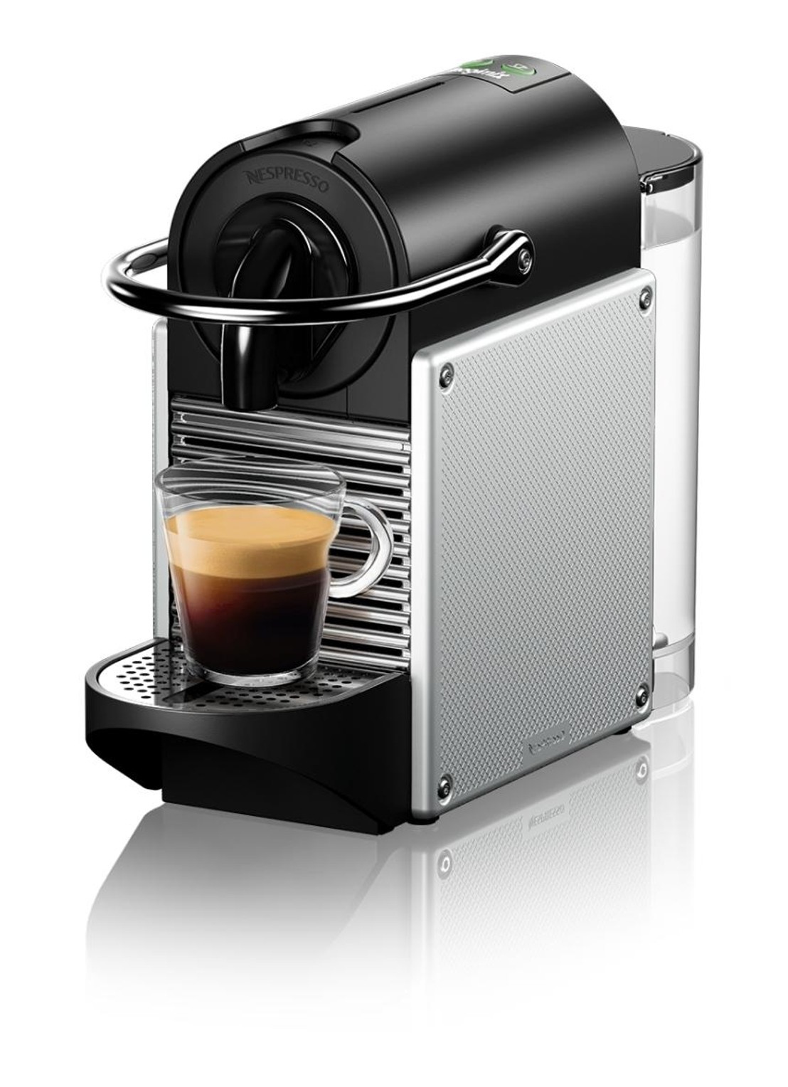 Magimix Pixie Nespresso machine M112 - voorkant 7 zilver