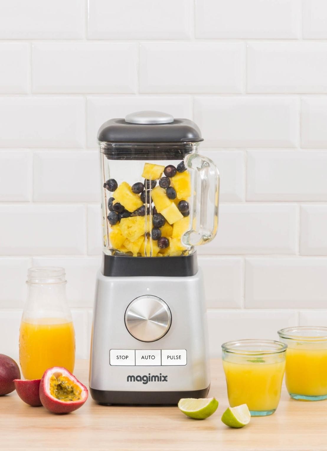 Magimix Power 3 blender 1,2 liter - detail 3 zilver