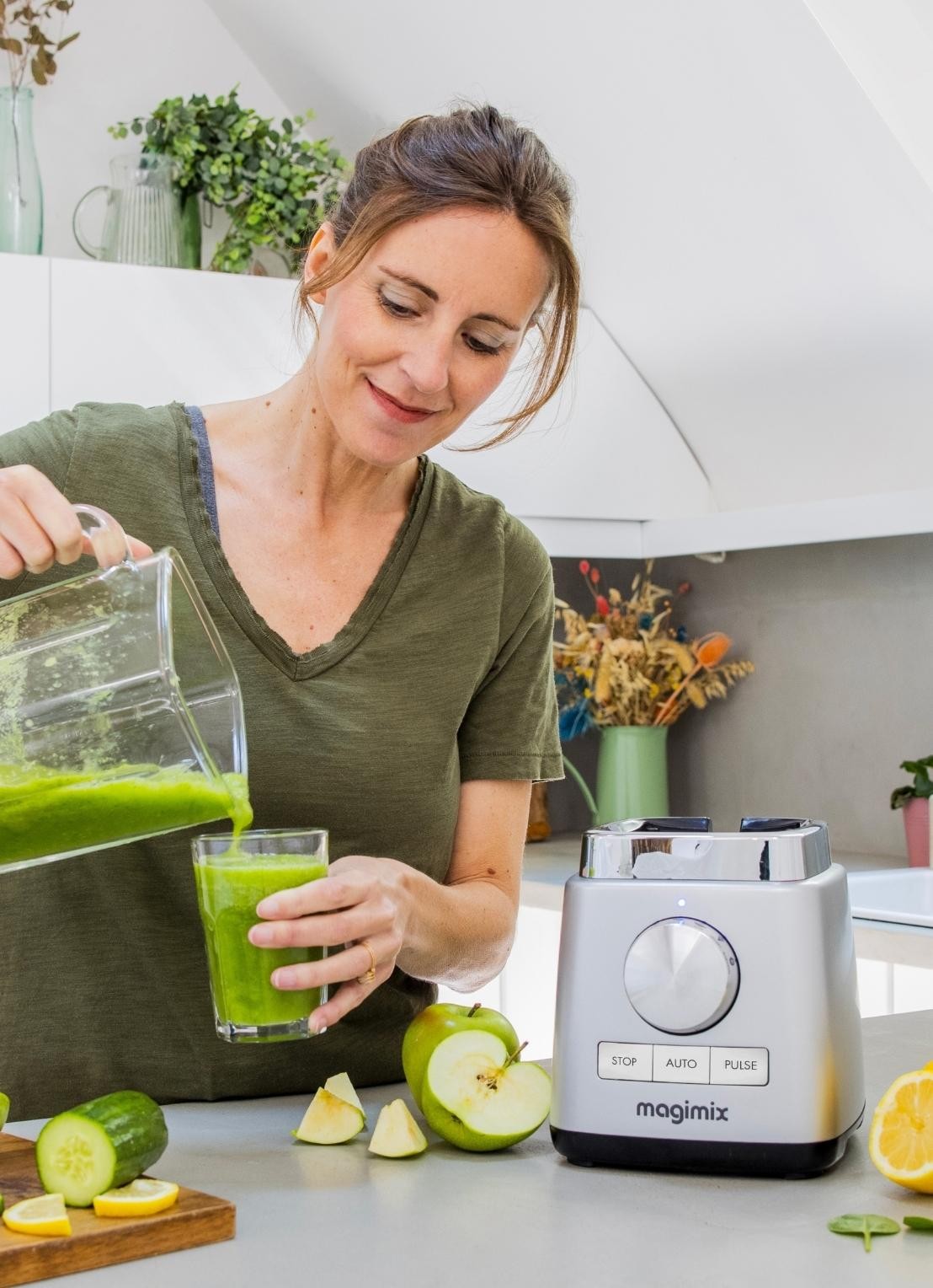 Magimix Power 5 XL blender 2 liter - detail 5 zilver