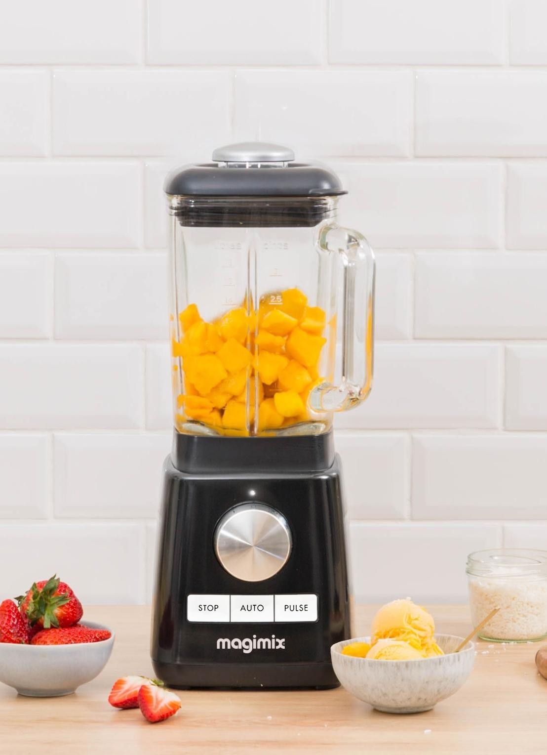 Magimix Power blender 1,8 liter - detail 3 zwart