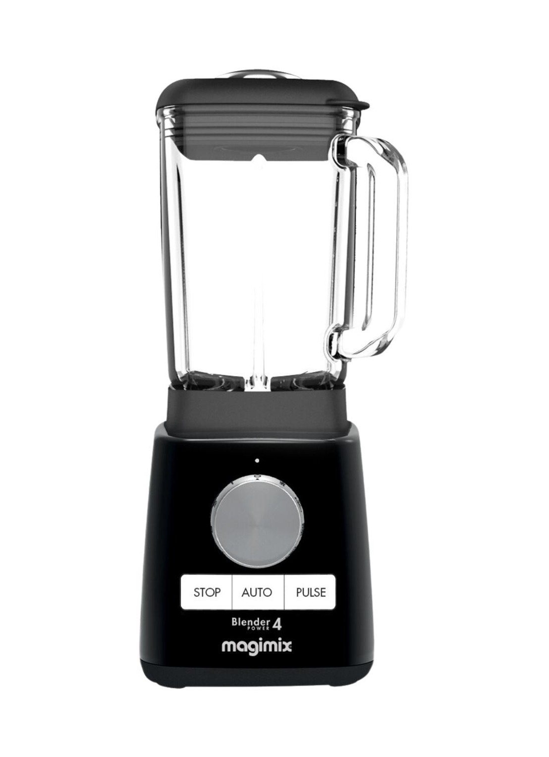 Magimix Power blender 1,8 liter - voorkant zwart