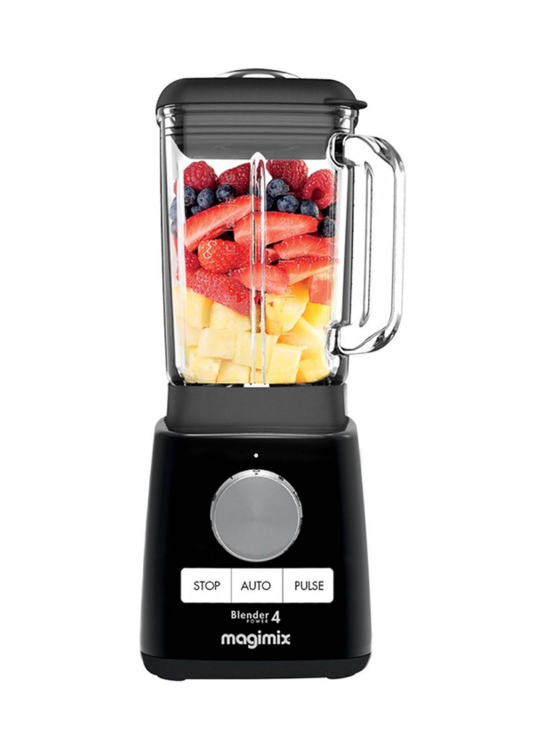 Magimix Power blender 1,8 liter - voorkant 2 zwart