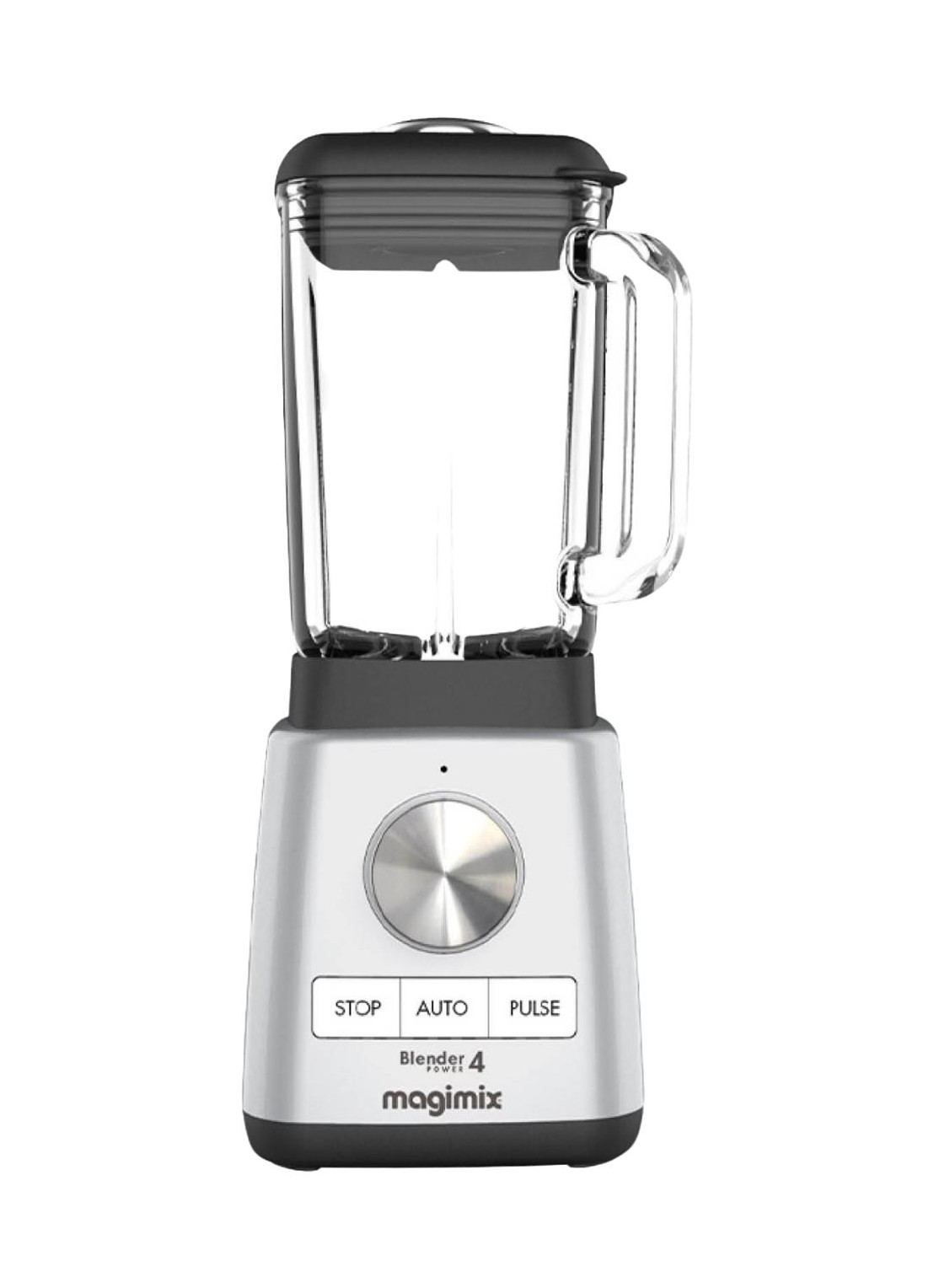 Magimix Power blender 1,8 liter - voorkant zilver