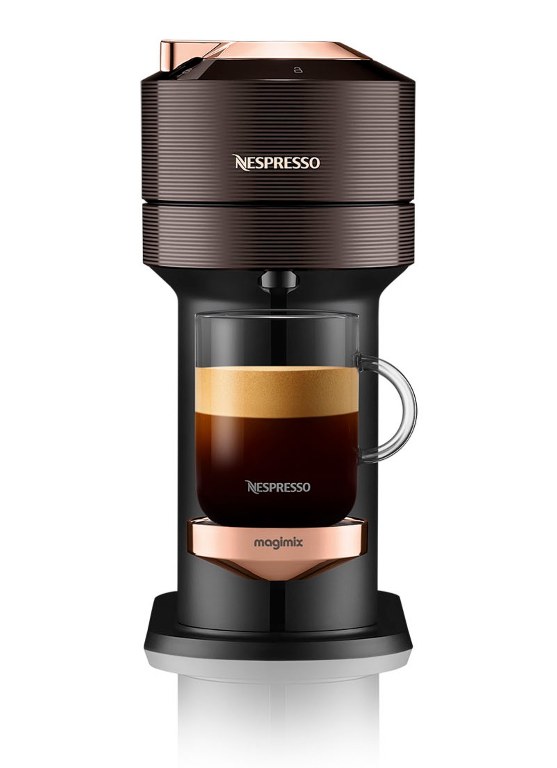 Magimix Vertuo Next Premium Nespresso machine 11708 - voorkant donkerbruin