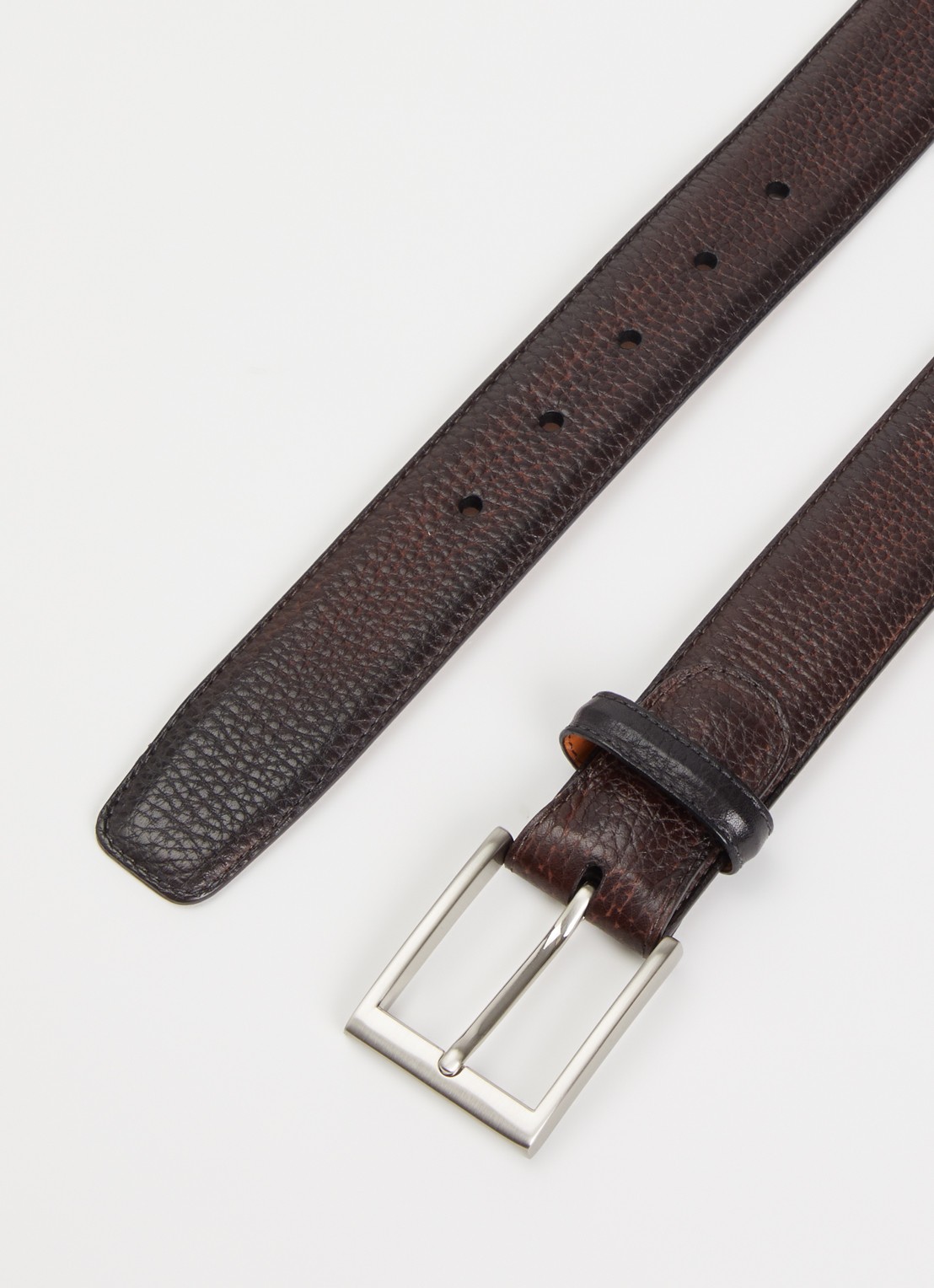 Magnanni 1078 Rugo riem van leer - detail bruin