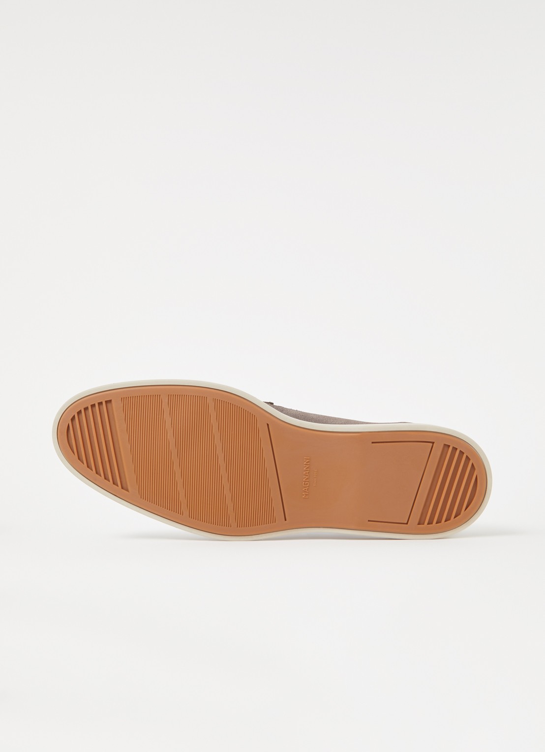 Magnanni Apolo loafer van kalfssuède - detail 6 grijs