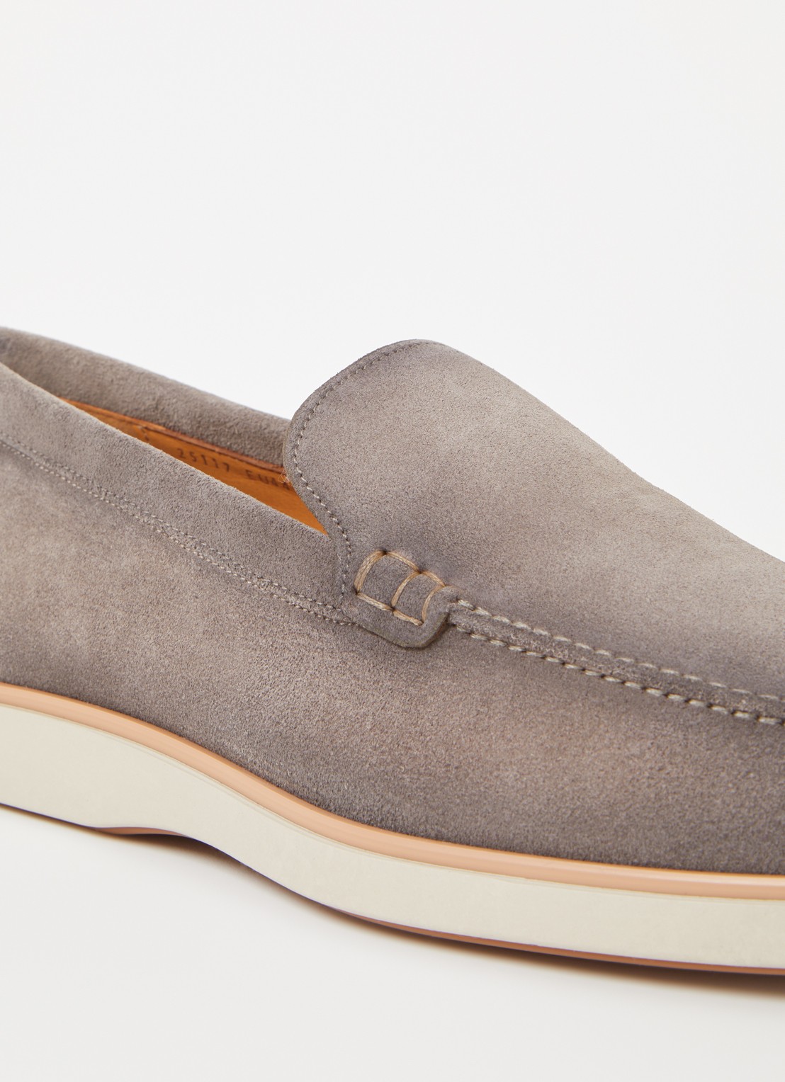 Magnanni Apolo loafer van kalfssuède - detail 7 grijs