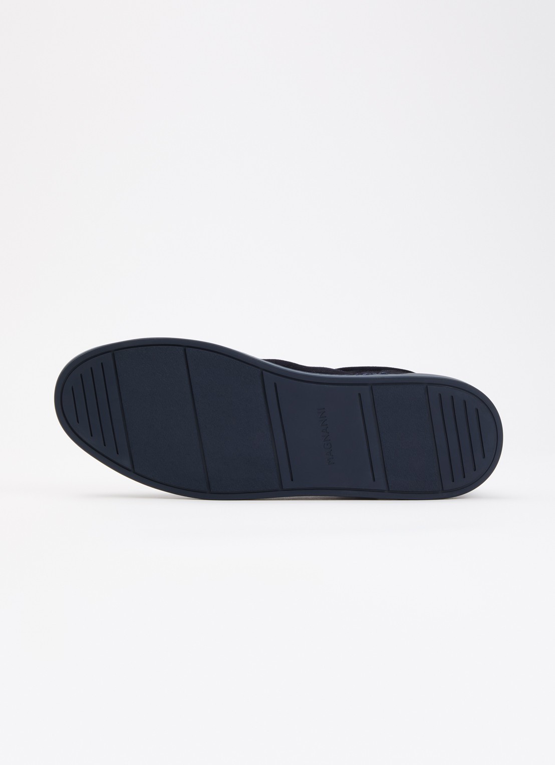 Magnanni Costa Slip II sneaker van suède - detail 5 donkerblauw