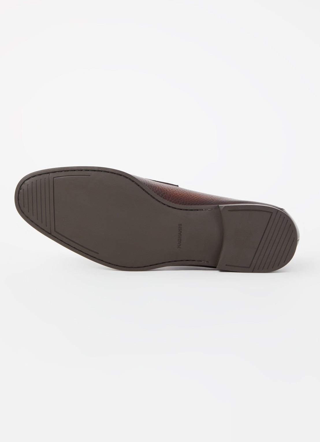 Magnanni Diezma II loafer van kalfsleer - detail 5 bruin