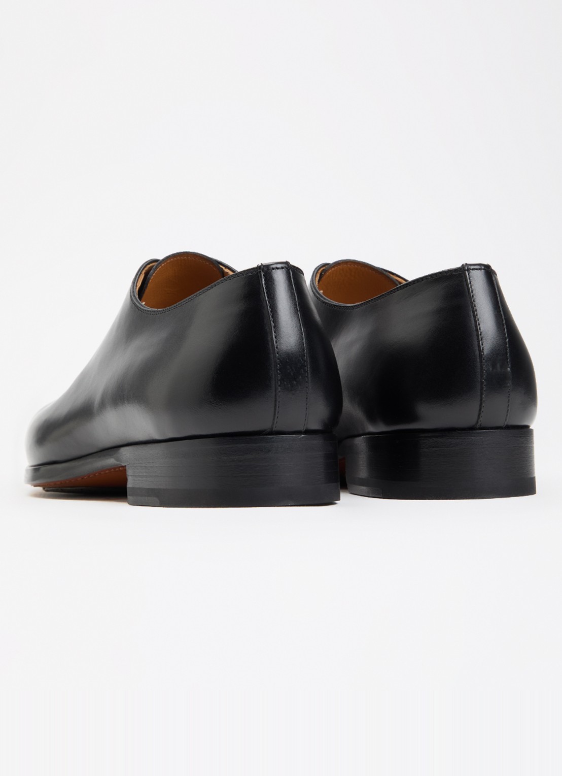 Magnanni Fleur II veterschoen van kalfsleer - achterkant 6 zwart