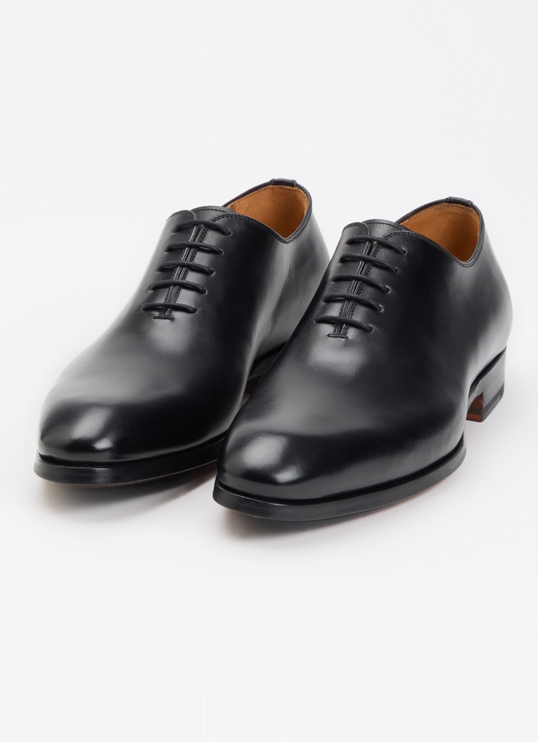 Magnanni Fleur II veterschoen van kalfsleer - detail zwart