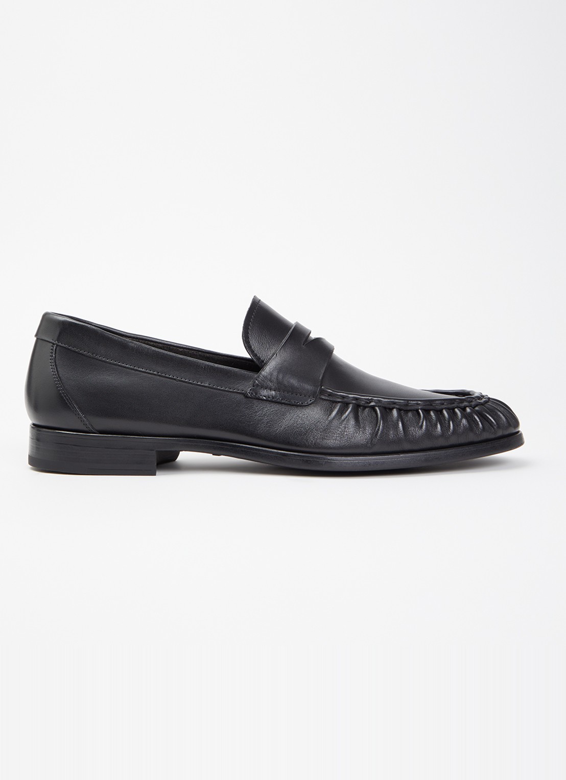 Magnanni Loafer van leer  - voorkant 2 zwart