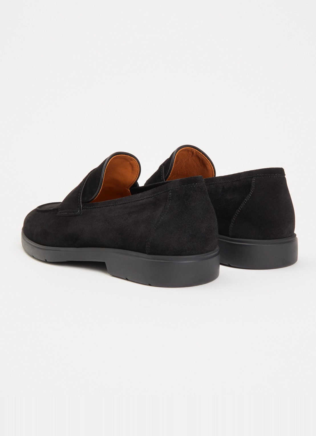 Magnanni Loafer van suède - achterkant 6 zwart