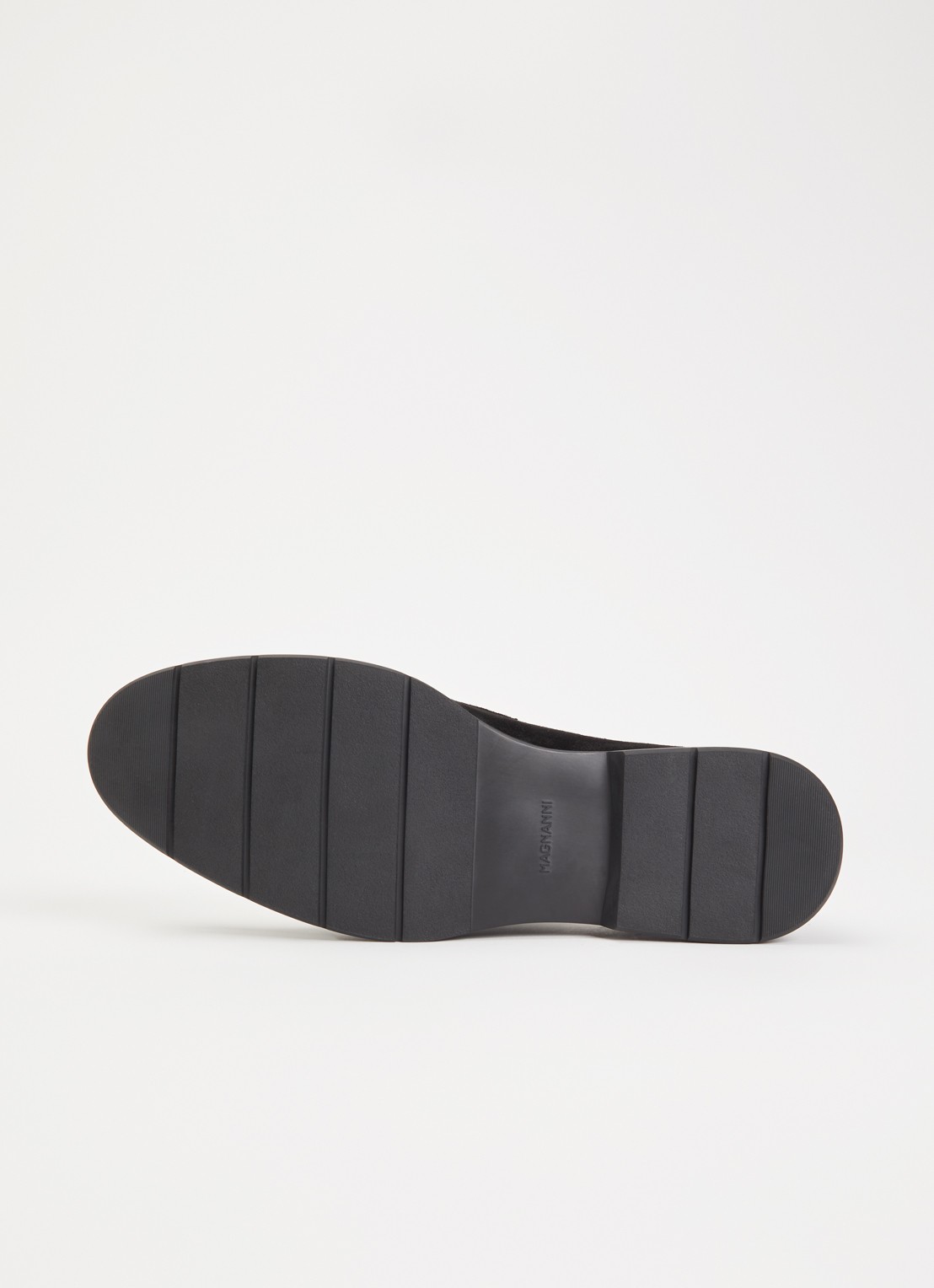 Magnanni Loafer van suède - detail 4 zwart