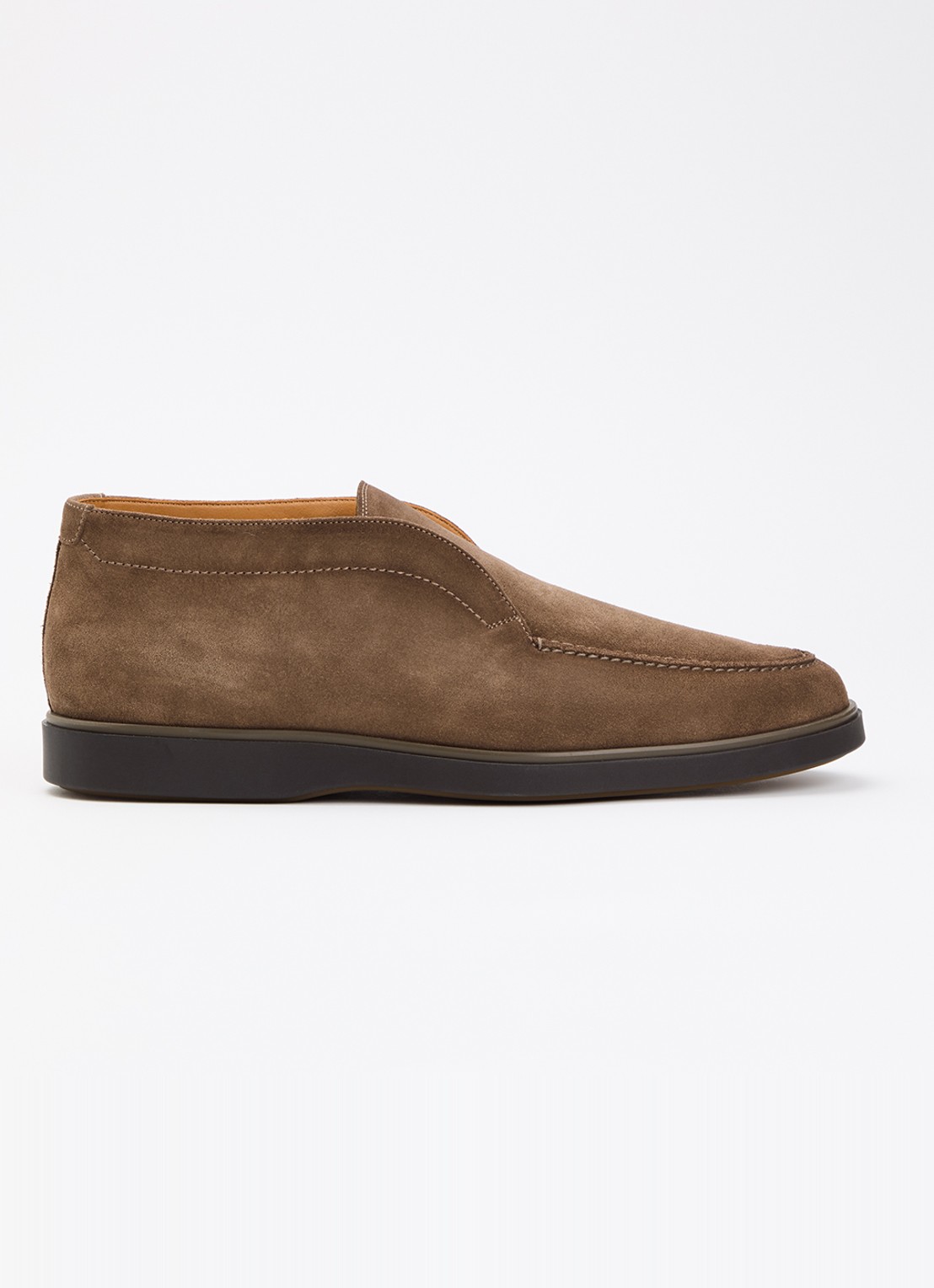 Magnanni Loda instapper van suède - voorkant 6 lichtbruin