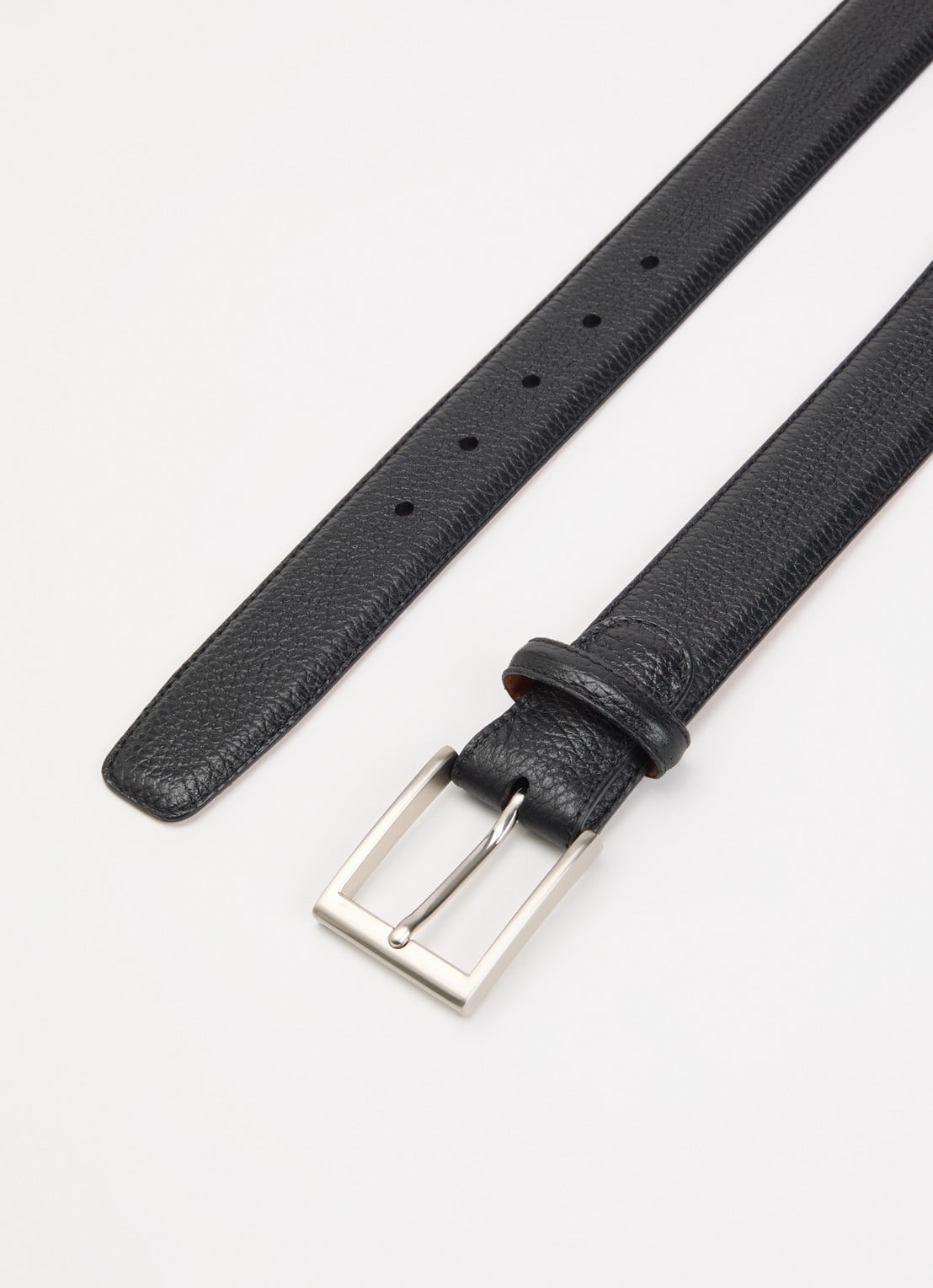 Magnanni Rugo Wind riem van leer - detail 2 zwart