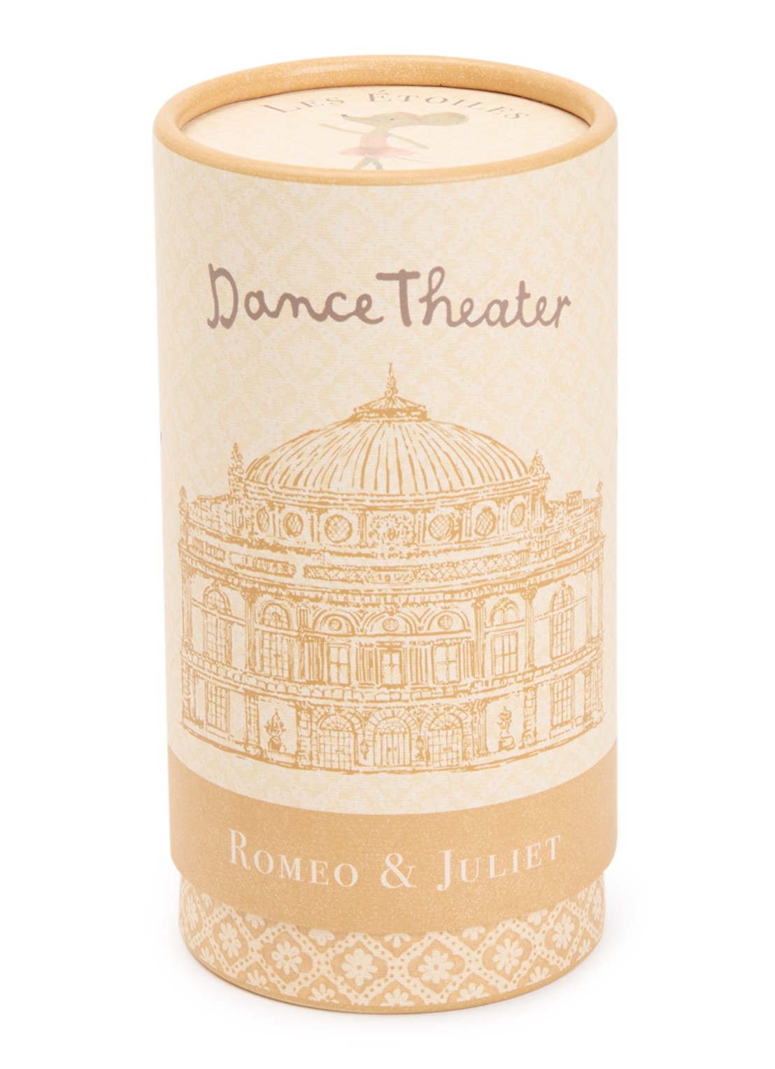 Maileg Big sister ballet muis 13 cm - detail 5 goud