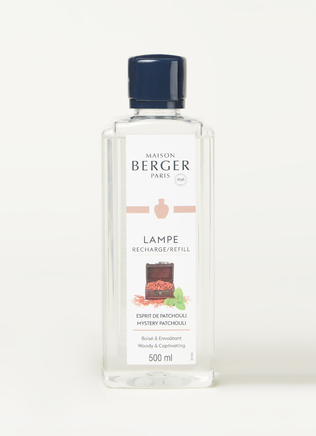 Maison Berger Esprit de Patchouli navulling voor geurbrander 500 ml - voorkant 2 undefined