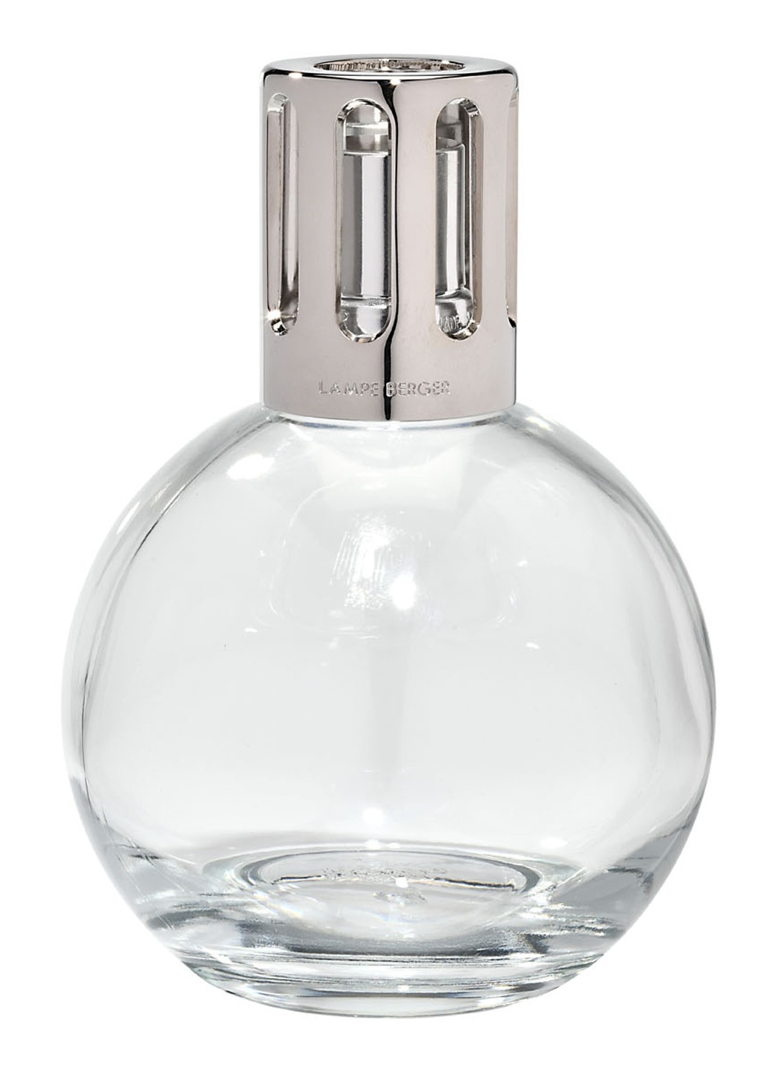 Maison Berger Essentielle Ronde geurbrander met navullingen 2 x 250 ml in giftset - voorkant transparant