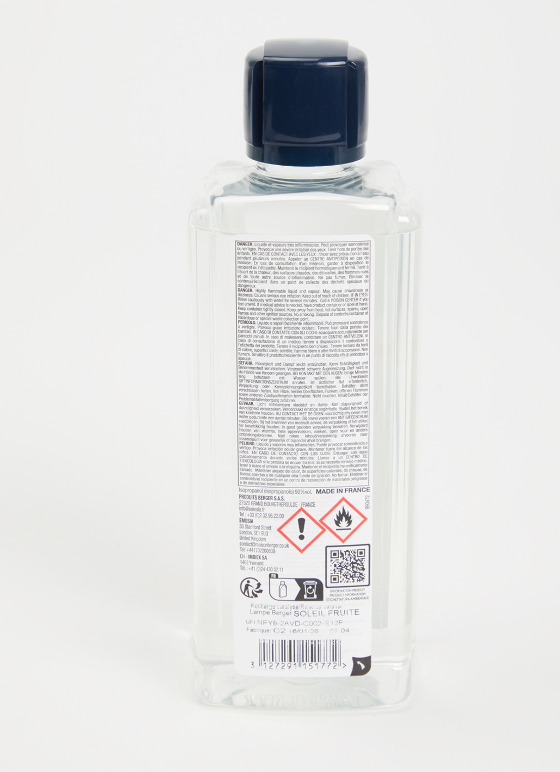 Maison Berger Fruity Sun navulling voor Lampe Berger 500 ml - voorkant 2 undefined