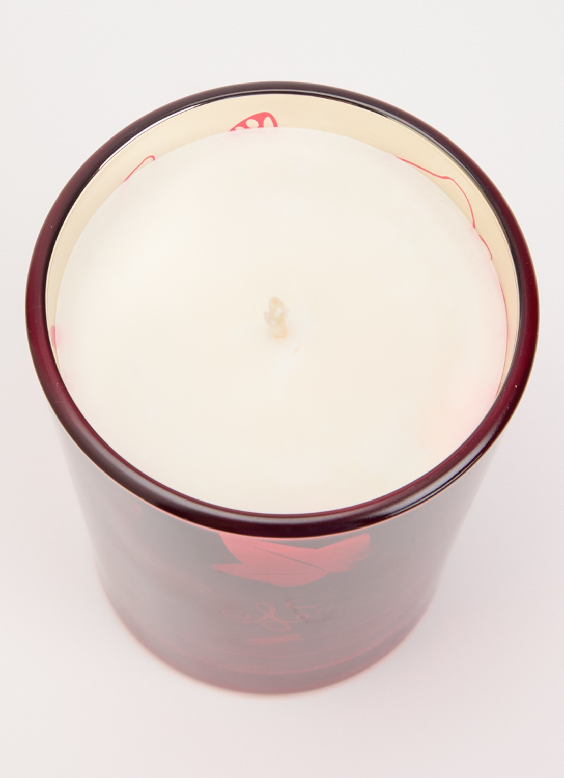 Maison Berger Lolita Lempicka Sweet geurkaars - detail rood