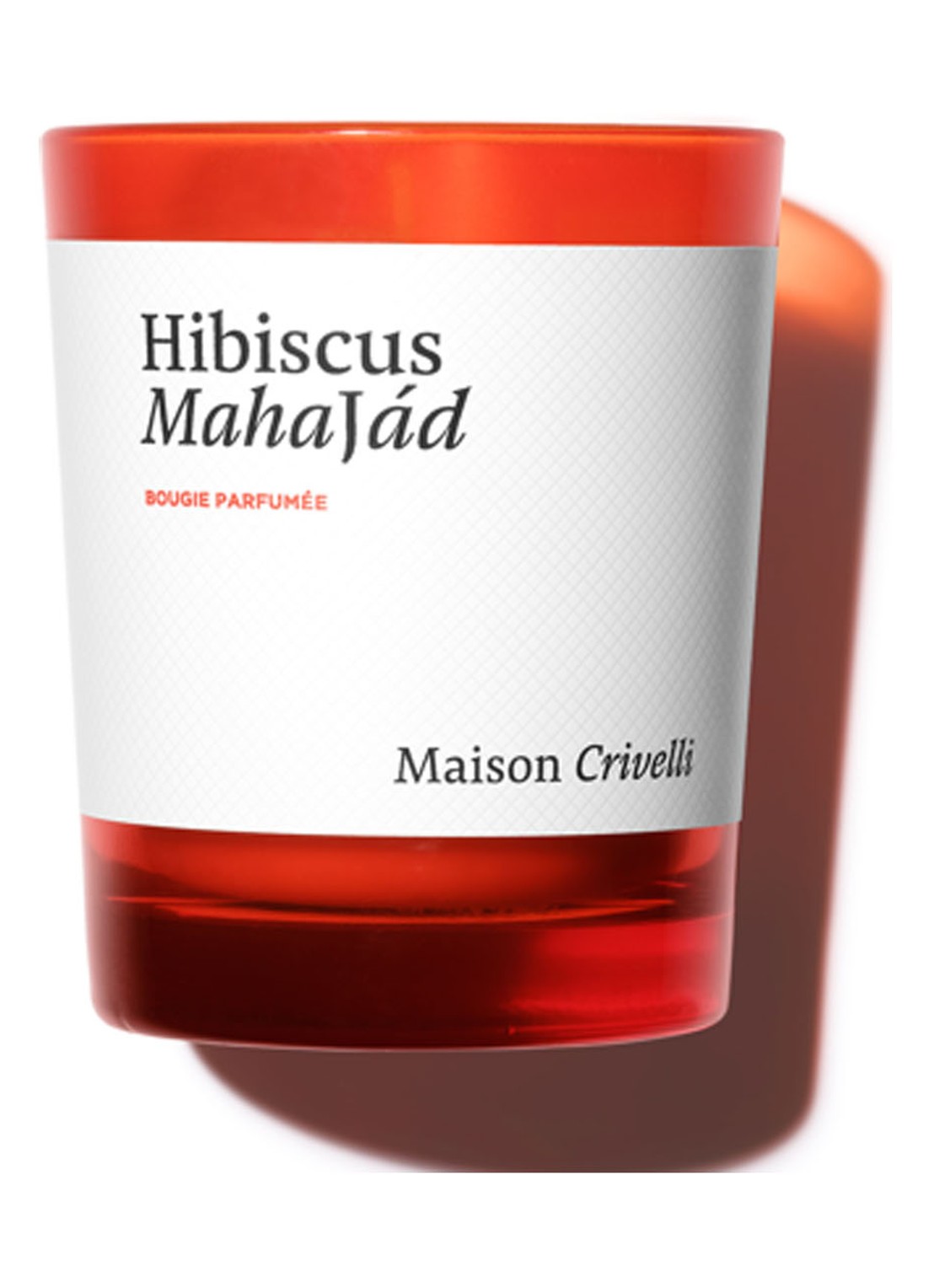 Maison Crivelli Candle Hibiscus Mahajád 190 gram - detail metallic