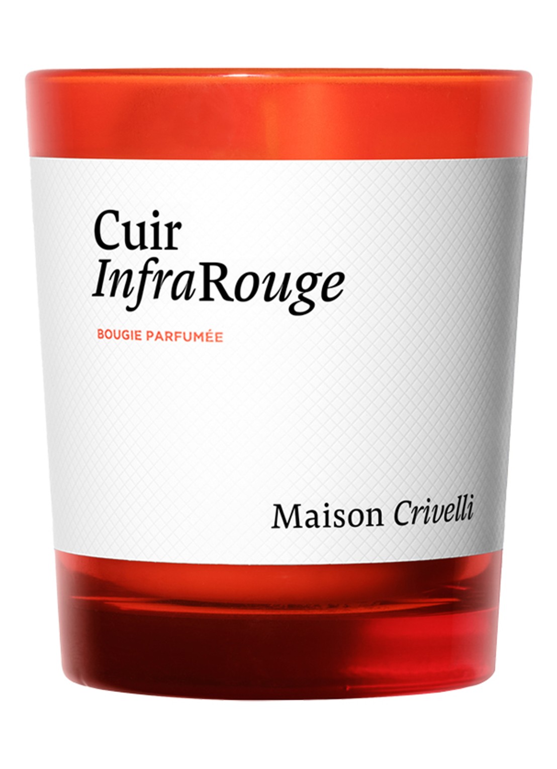Maison Crivelli Cuir Infrarouge Scented Candle - geurkaars - voorkant 2 undefined