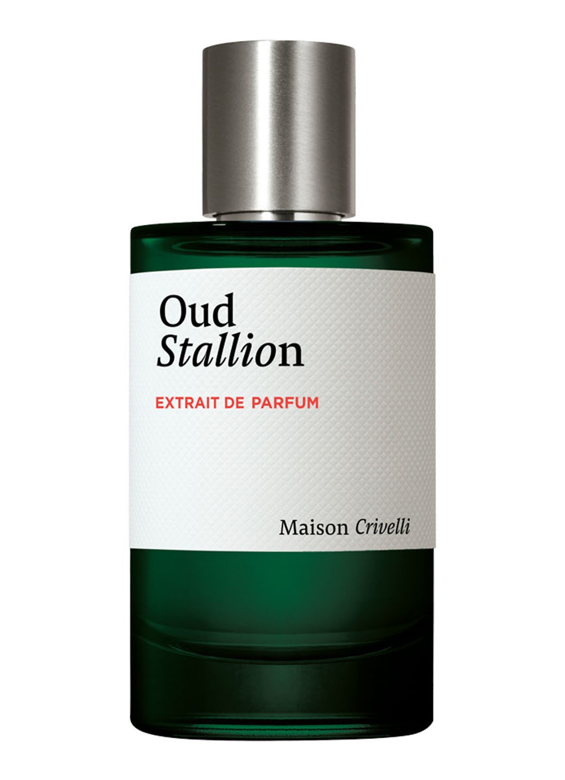 Maison Crivelli Oud Stallion Extrait de Parfum  - voorkant 2 beige
